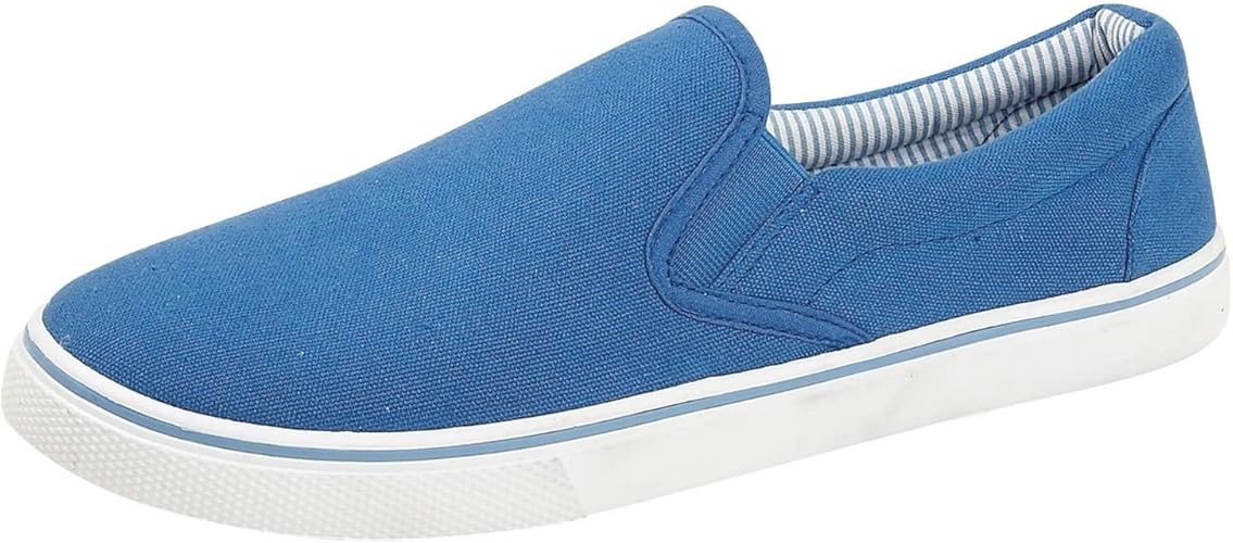 Mens slip on plimsolls uk Clearance