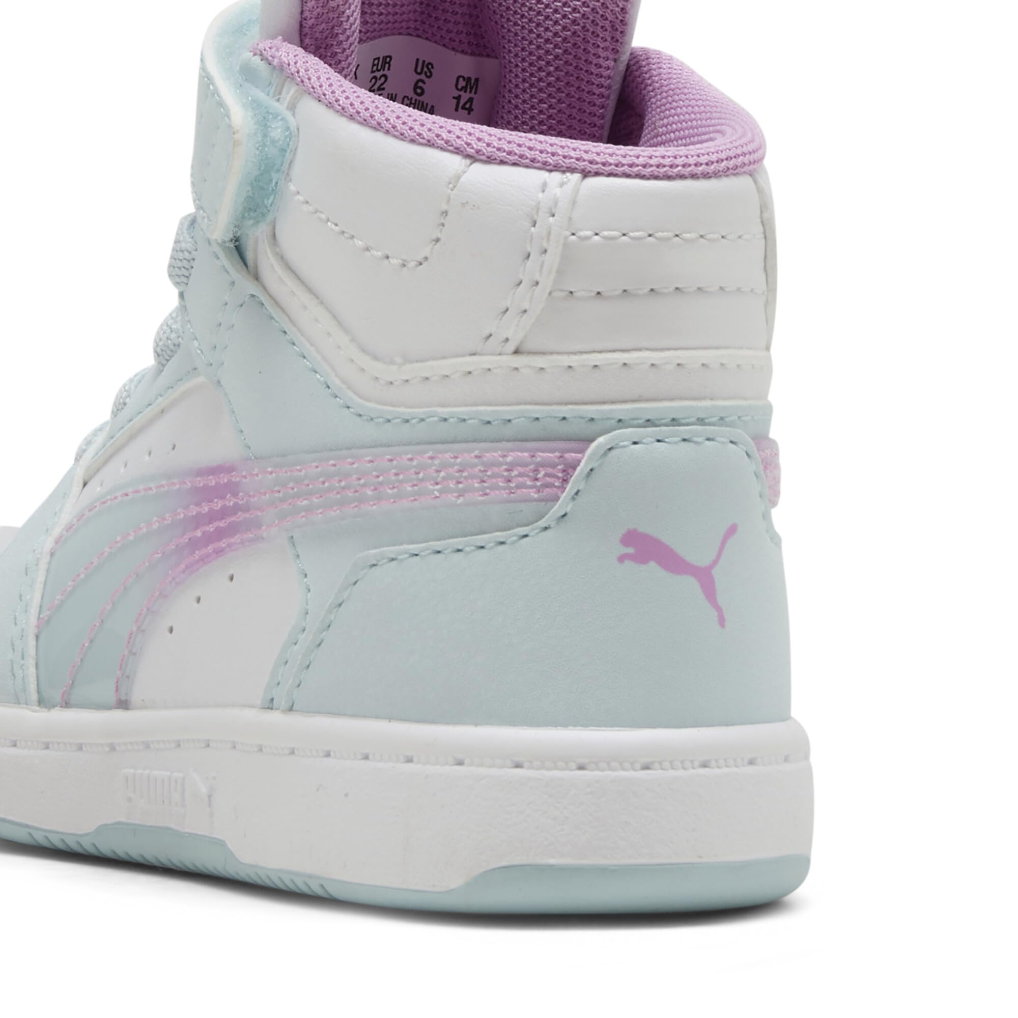 Puma Unisex Baby Rebound Slam Mid Faded Glow Ac+ InfSneaker