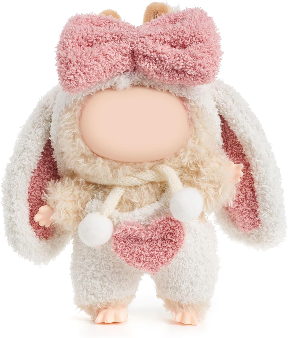 QIUTIMIY Clothes for Doll - Cute Rabbit Hat + Pants (NO Doll),Lopeared Rabbit
