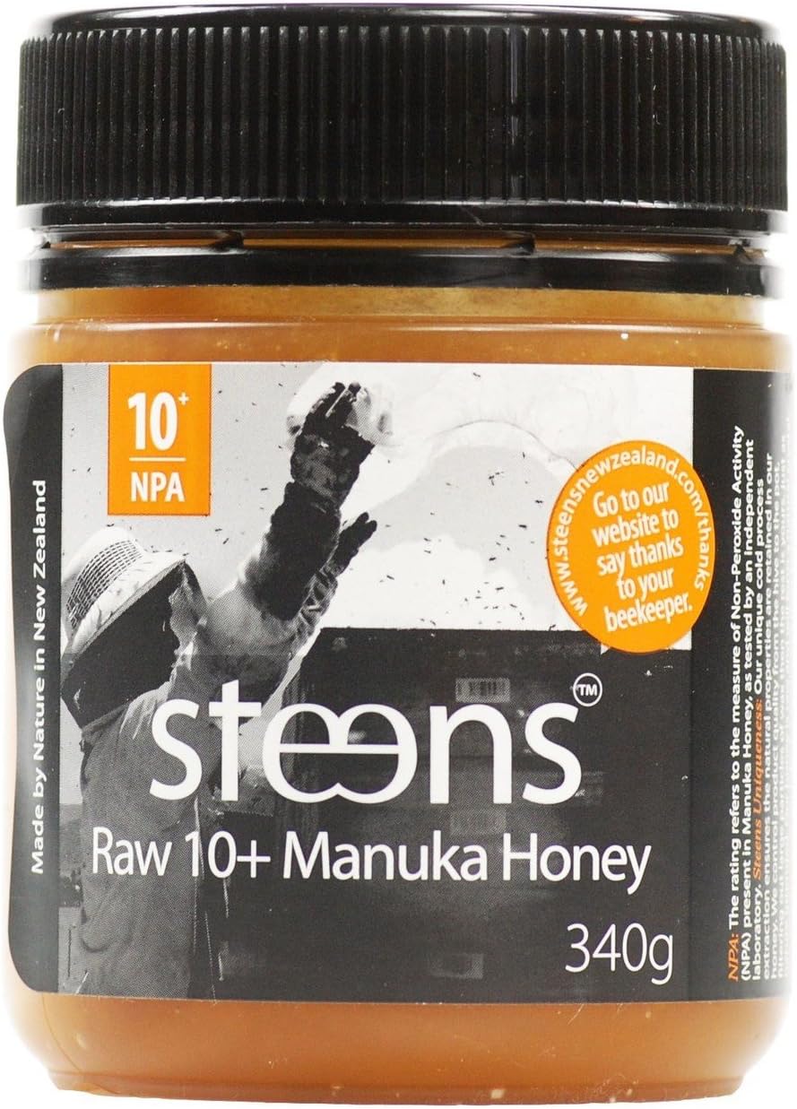 Steens - Beekeeper 10+ Raw Manuka Honey | 340g