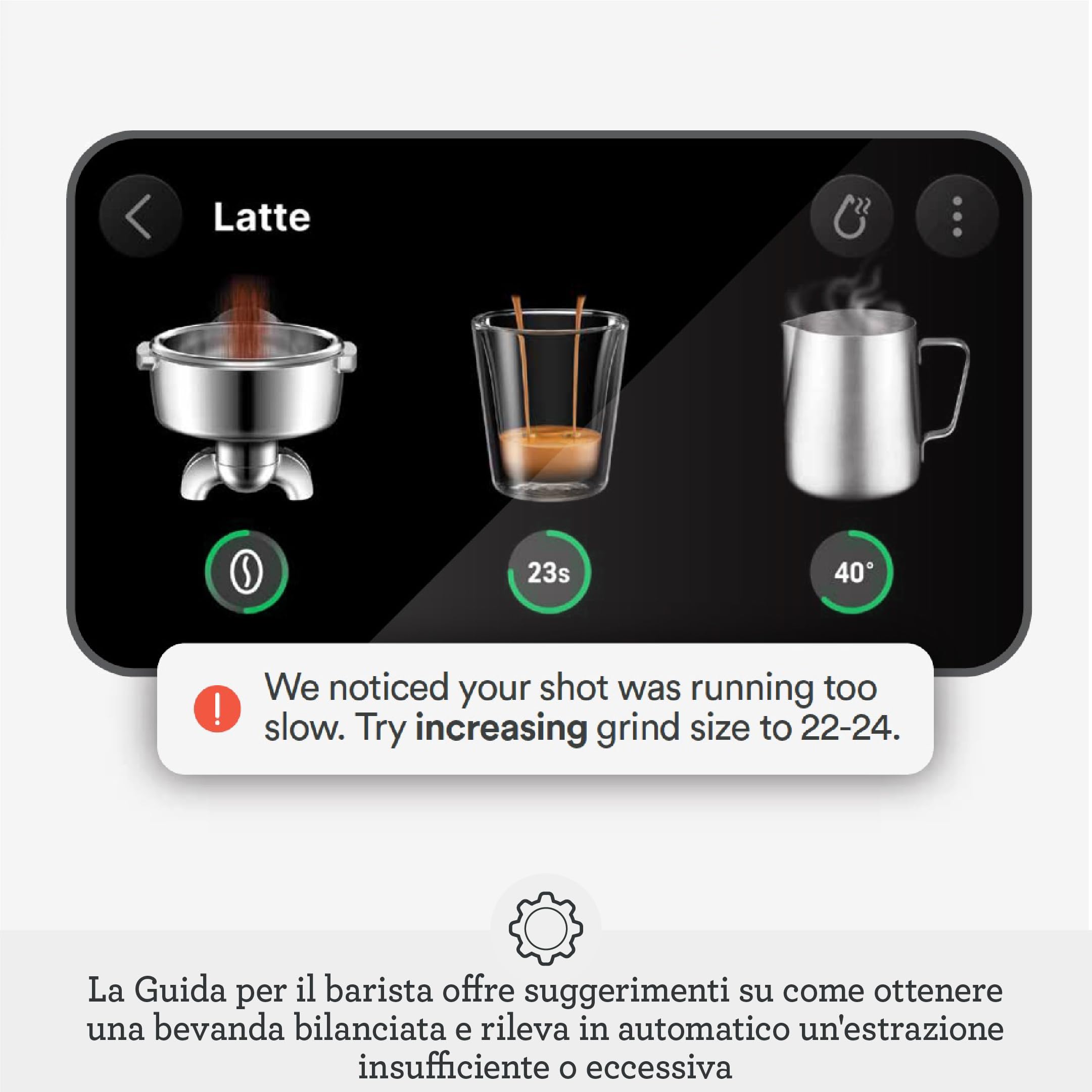 Sage The Oracle Jet – Macchina Da Caffè Espresso Professionale Da Casa Con Macinacaffè Integrato – Montalatte Manuale E Automatico – Sistema Doppia Caldaia, 1600 W, 14 Programmi – Tartufo Nero