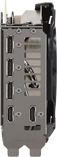 ASUS TUF Gaming - Scheda grafica NVIDIA GeForce RTX 3090 OC Edition, PCIe 4.0, 24 GB GDDR6X, HDMI 2.1, DisplayPort 1.4a, cuscinetti a doppia sfera (rinnovata) - 9
