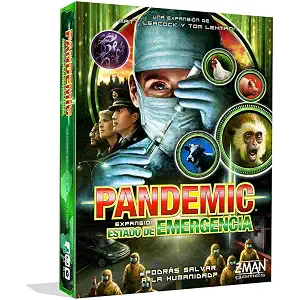 Z-Man Games Pandemic Estado de Emergencia