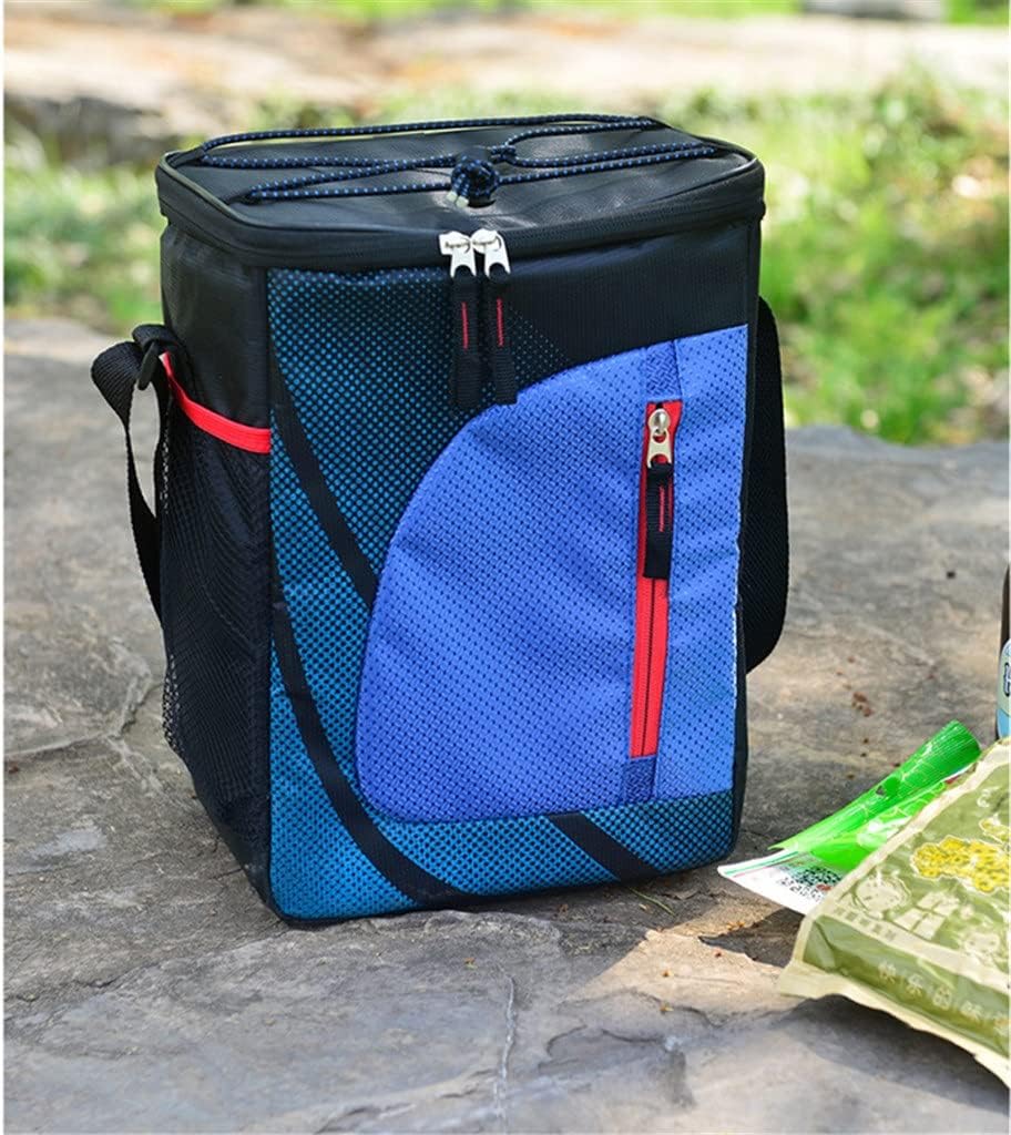 JSEIAJB Backpack Backpack Picnic Bag Large Insulation Bag Ice Pack Aluminum Foil Waterproof Bag Outdoor(35.5x22.5x35cm)