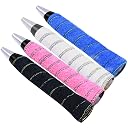 GLL Towel Overgrip 4-Pack, Super Absorbent Cotton Grip Tape for Tennis gallery image