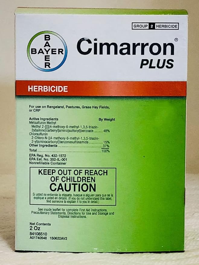 Bayer Cimarron Plus Range and Pasture Herbicide with