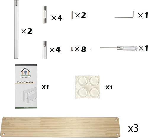 Miniatura 3 de ihomecooker Soportes de madera y acrílico para exhibición, 3 niveles para cupcakes, perfumes, estatuillas de exhibición, estante para decoración y