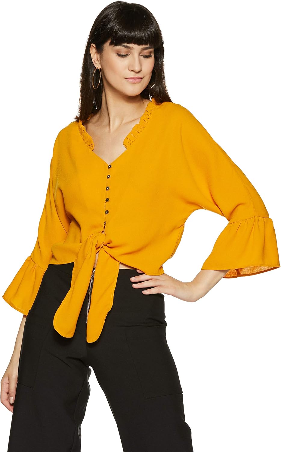 Amazon Brand - Symbol Women's Loose Fit Blouse