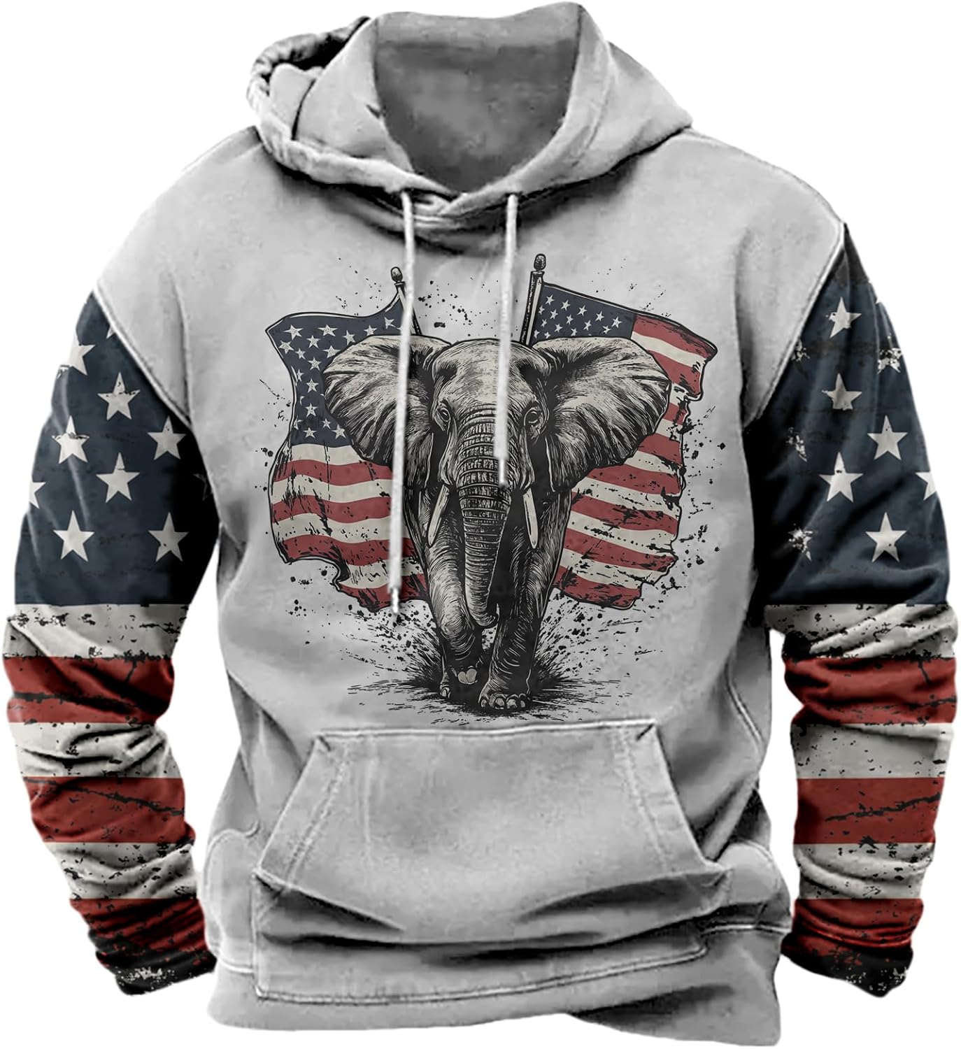 Western Cowboy Hoodies Pullover Long Sleeve Drawstring Cool Novelty Lightweight Hoo...