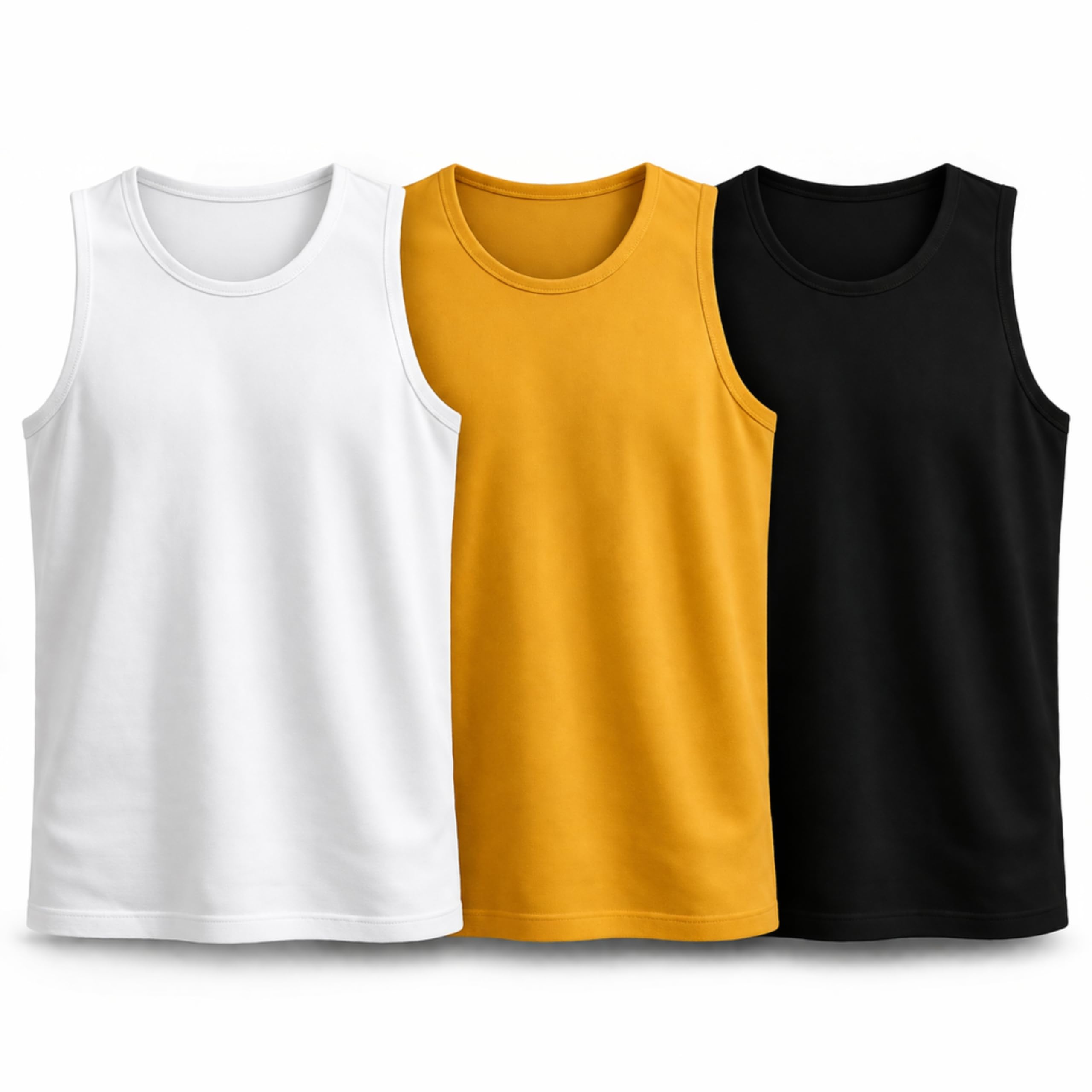 mukari Men's Quick Dry Tank Top | Polyester Sleeveless Vest | Lightweight Breathable Gym Sports Running Casual Wear Men's Vest |Polyester Made Sleeveless Vest for Men-picture-45