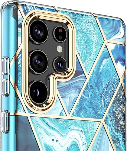 Miniatura 6 de Diyeeni Funda de teléfono para Galaxy S23 Series S22 Ultra, funda de cuerpo completo con protector de pantalla, funda protectora a prueba de golpes,