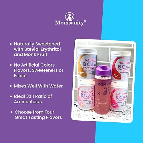 Miniatura 3 de BCAA Polvo Preentrenamiento para mujeres - Endulzado naturalmente con stevia, eritritol y fruta del monje + deliciosa guía de recetas PDF