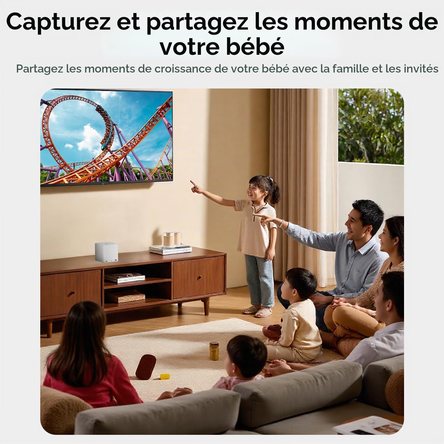 Beelink ME Mini, Mini PC NAS, Intel Alder Lake N95 (4C/4T, jusqu'à 3,4 GHz), 12 Go de mémoire LPDDR5, 64 Go de SSD PCIe, 6 emplacements M.2 PCIe 3.0, WiFi 6, Bluetooth 5.2, Double réseau LAN 2,5 GHz