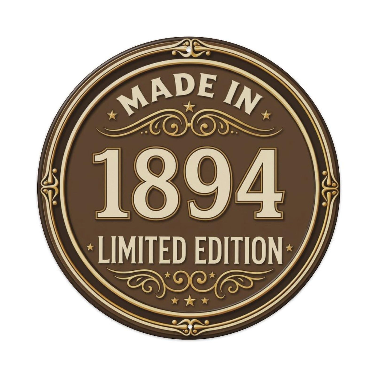 Okahys 8X8inch(20X20cm) Made In 1894 Limited Edition Metal Tin Sign
