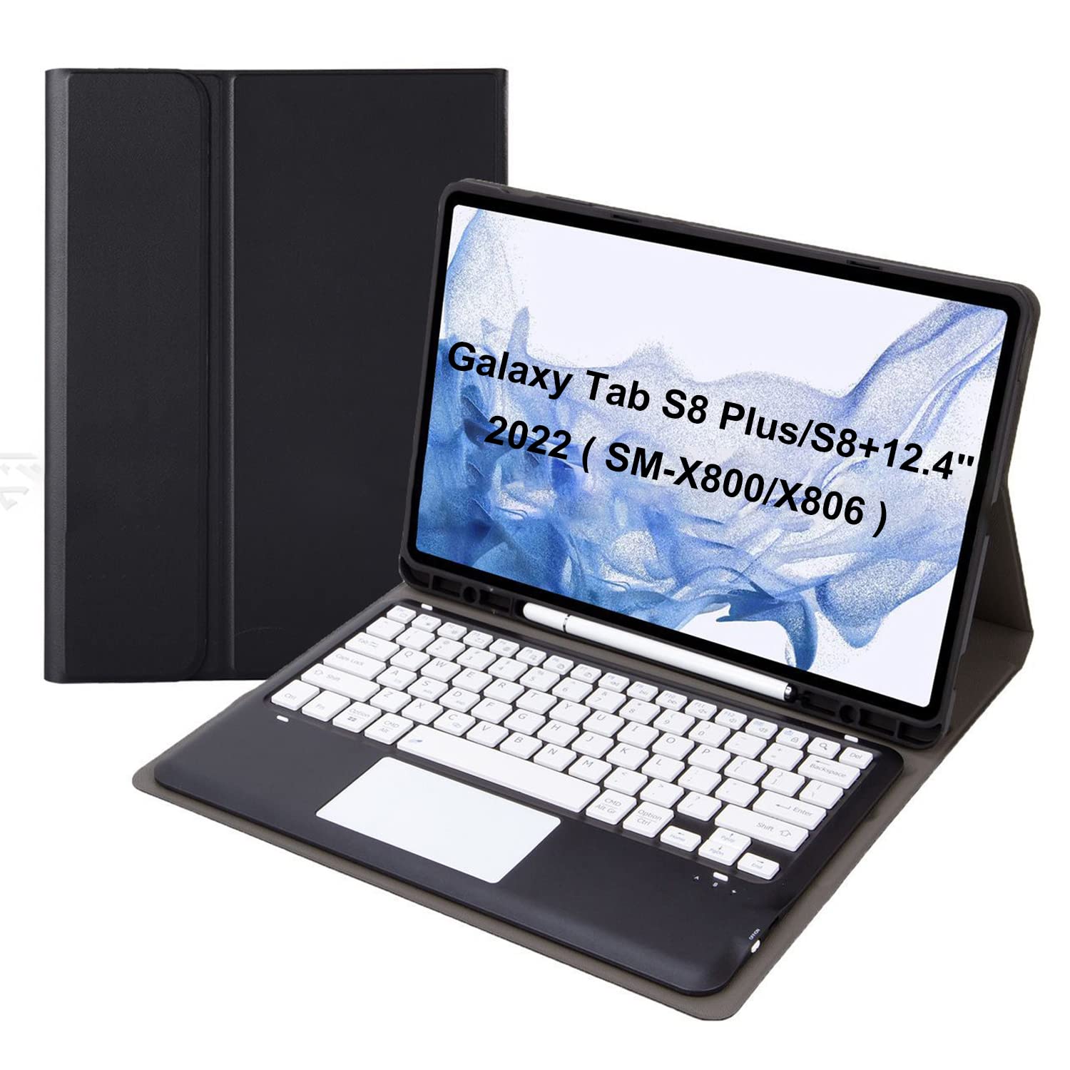Galaxy Tab S8+ キーボードカバー付き グレー Amazon | Samsung Galaxy Tab S8 Plus/S8+ 12.4