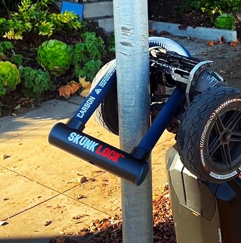 Miniatura 8 de Amoladora angular de carbono resistente con bloqueo en U disuasorio para bicicleta, motocicleta, hoja patentada, destruyendo multimaterial,