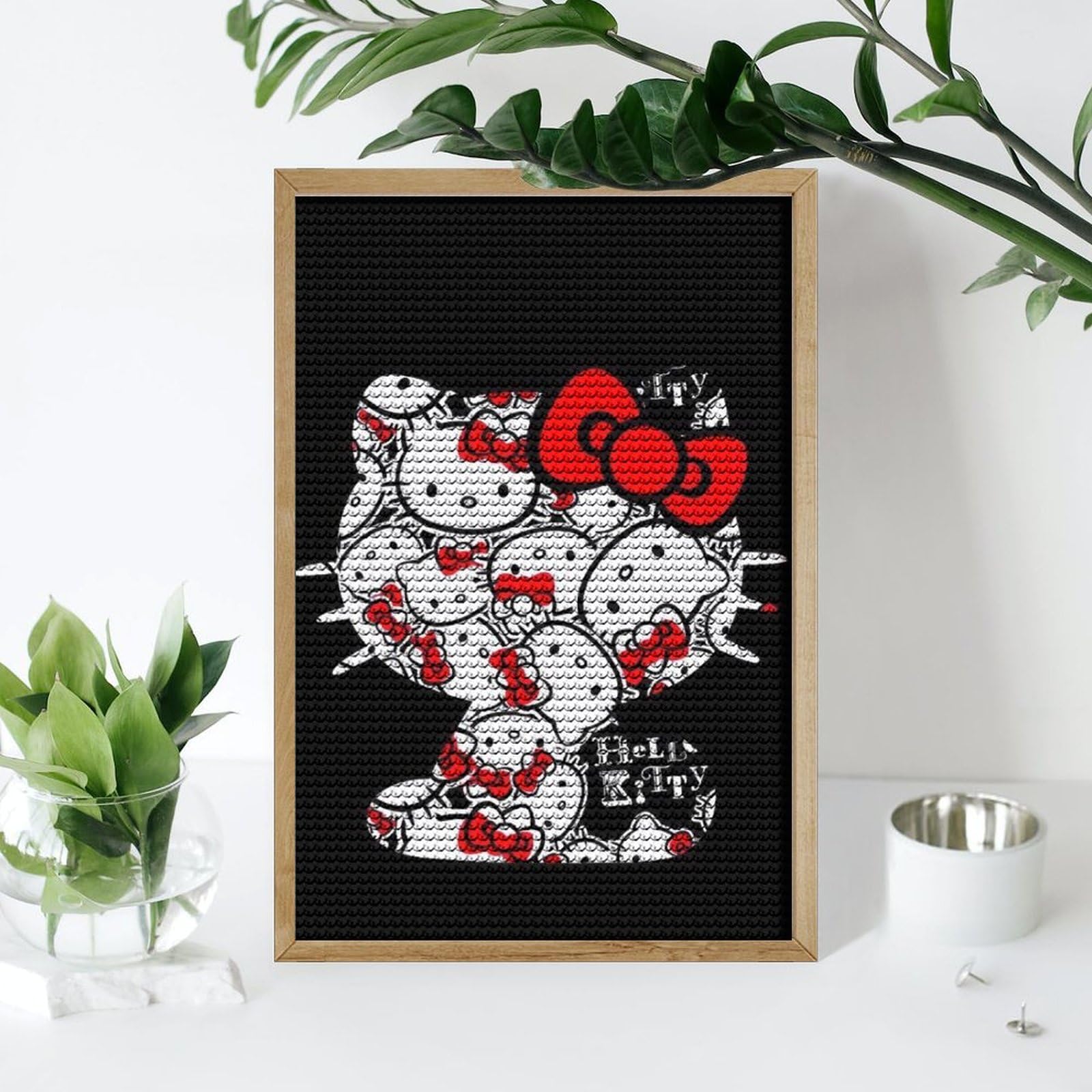 yセレクト☆ハローキティ ダイヤモンドペインティング Amazon.co.jp: ハローキティ ダイヤモンドアート 四角いビーズ