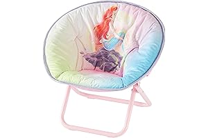 Idea Nuova Mermaid Saucer Chair for Girls