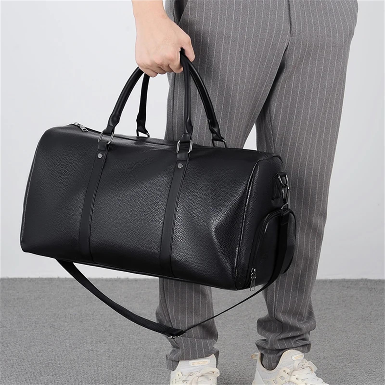 Borsone da Viaggio Borsa da viaggio unisex di grande capacità Borse palestra sportive for donne Borsone notturno con scomparto for scarpe
