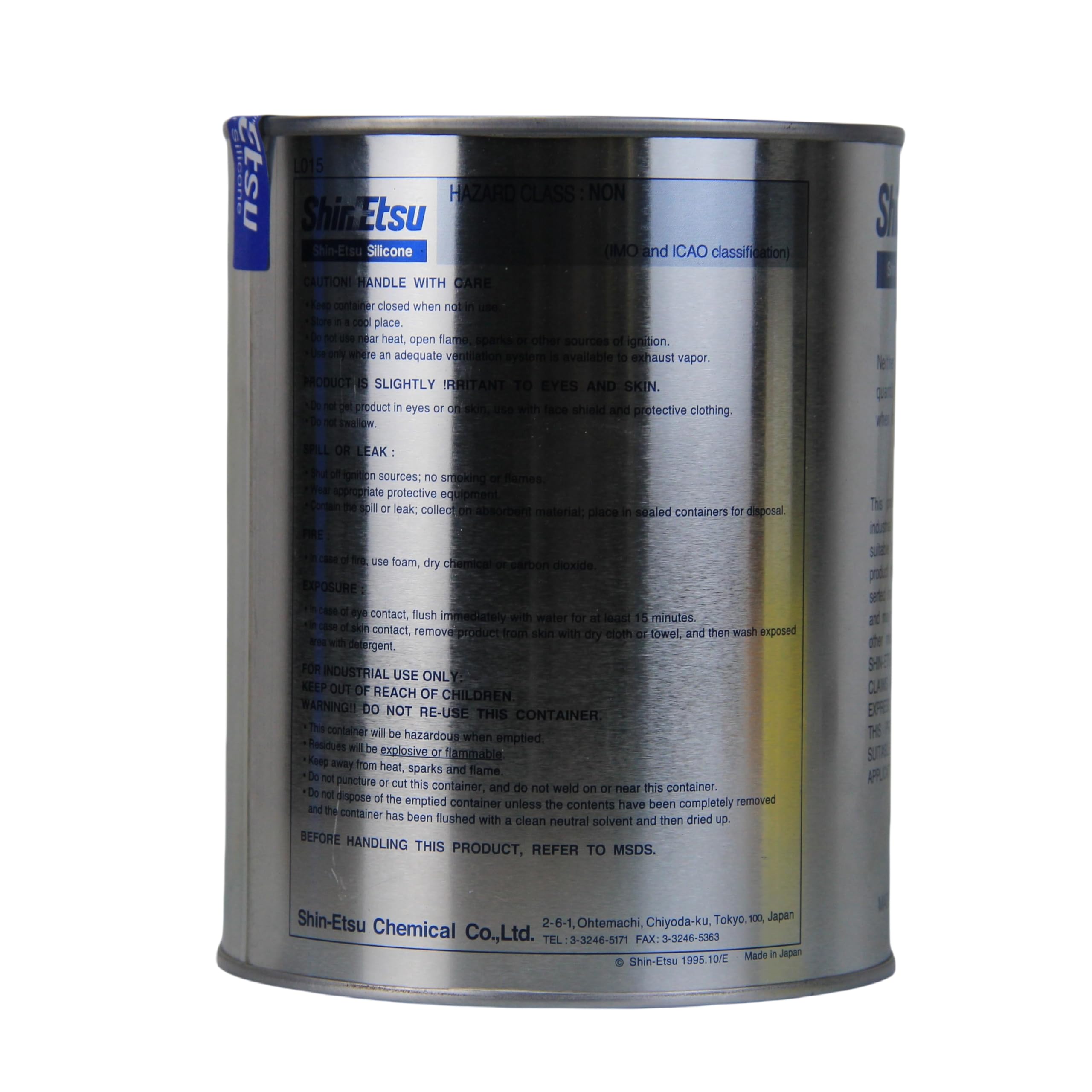 Shin-Etsu G-501 grasa lubricante para engranajes plásticos y rodamientos 1 kg | Compuesto de alto rendimiento para reducir fricción y ruido