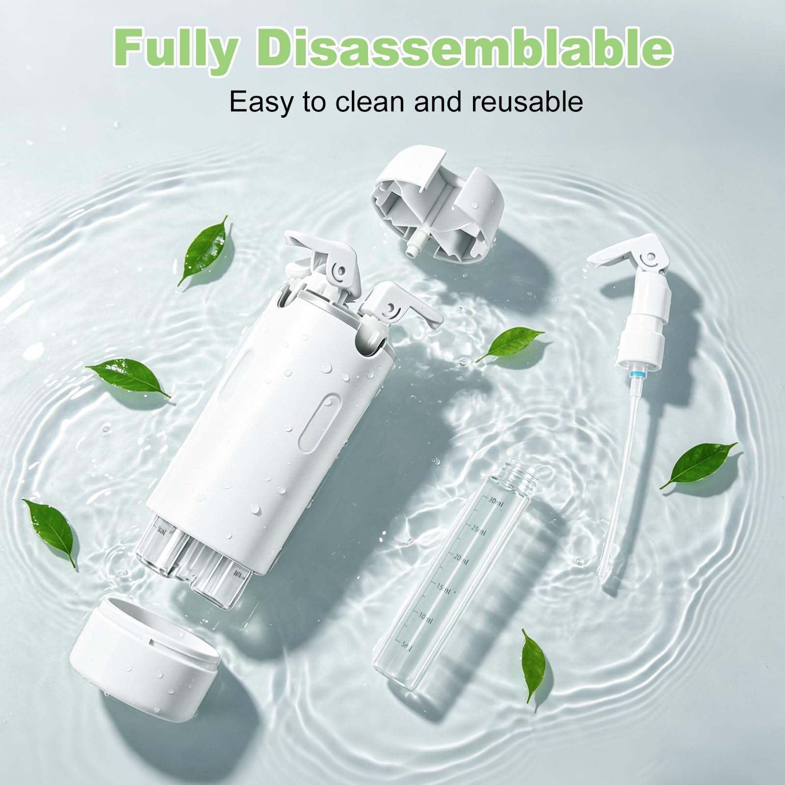 4 in 1 bottiglie da viaggio da riempire, bottiglie da viaggio ricaricabili, bottiglie di shampoo da riempire, gadget da viaggio, bottiglie da viaggio per shampoo, lozione e balsamo
