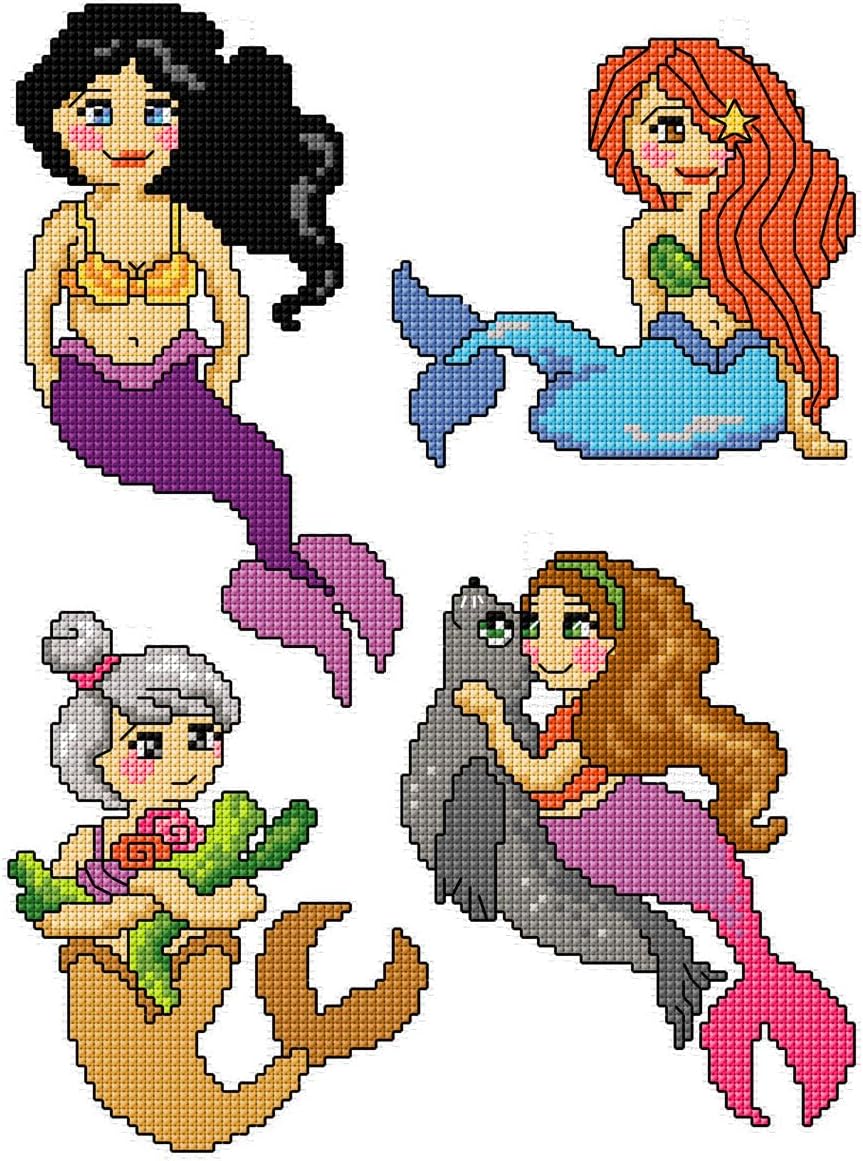 Crafting Spark Counted Cross-Stitch Kit - Seaside Life 210CS