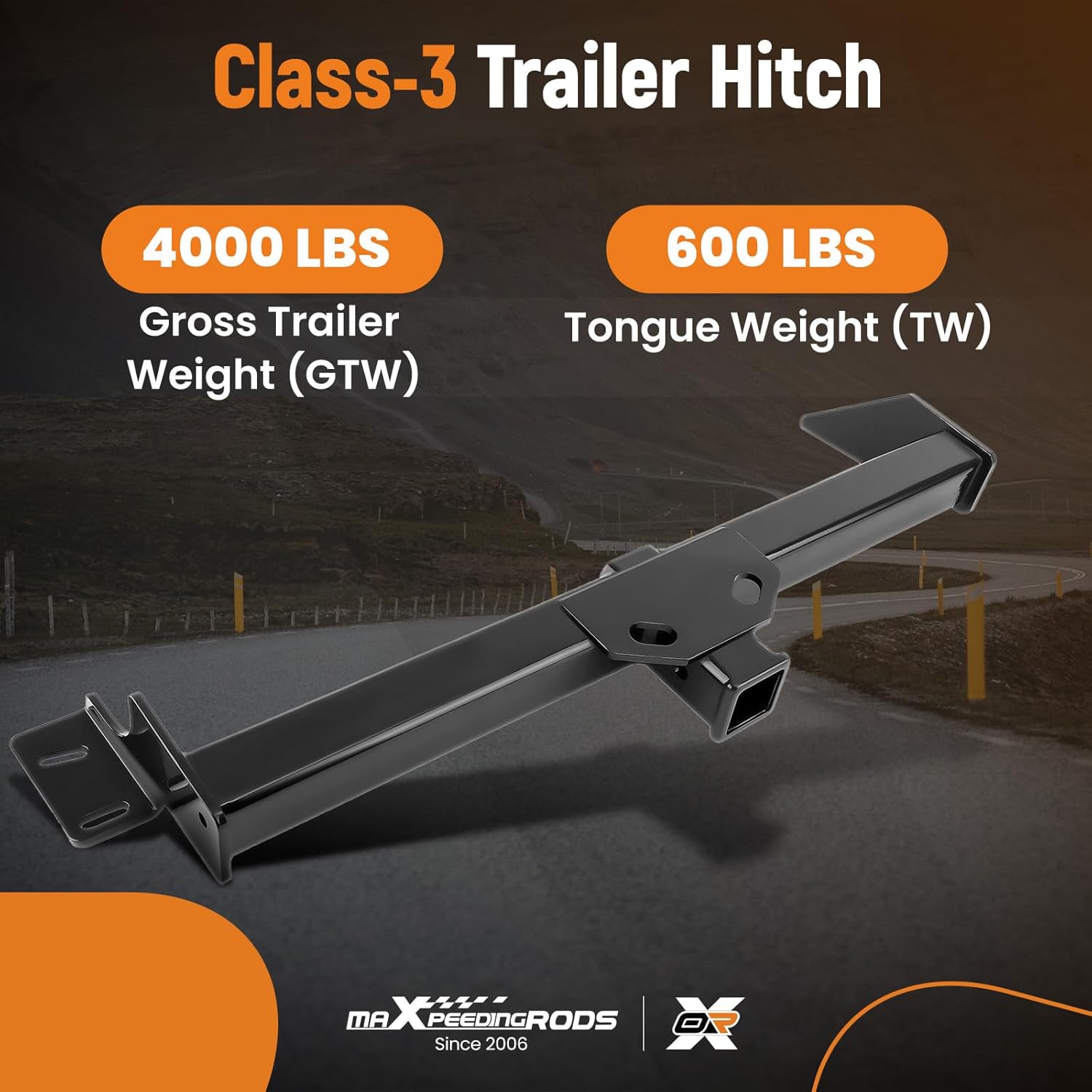 maXpeedingrods Trailer Hitch Receiver Fit for Toyota RAV4 1996-2005, 2 Inch Receiver Tow Hitch