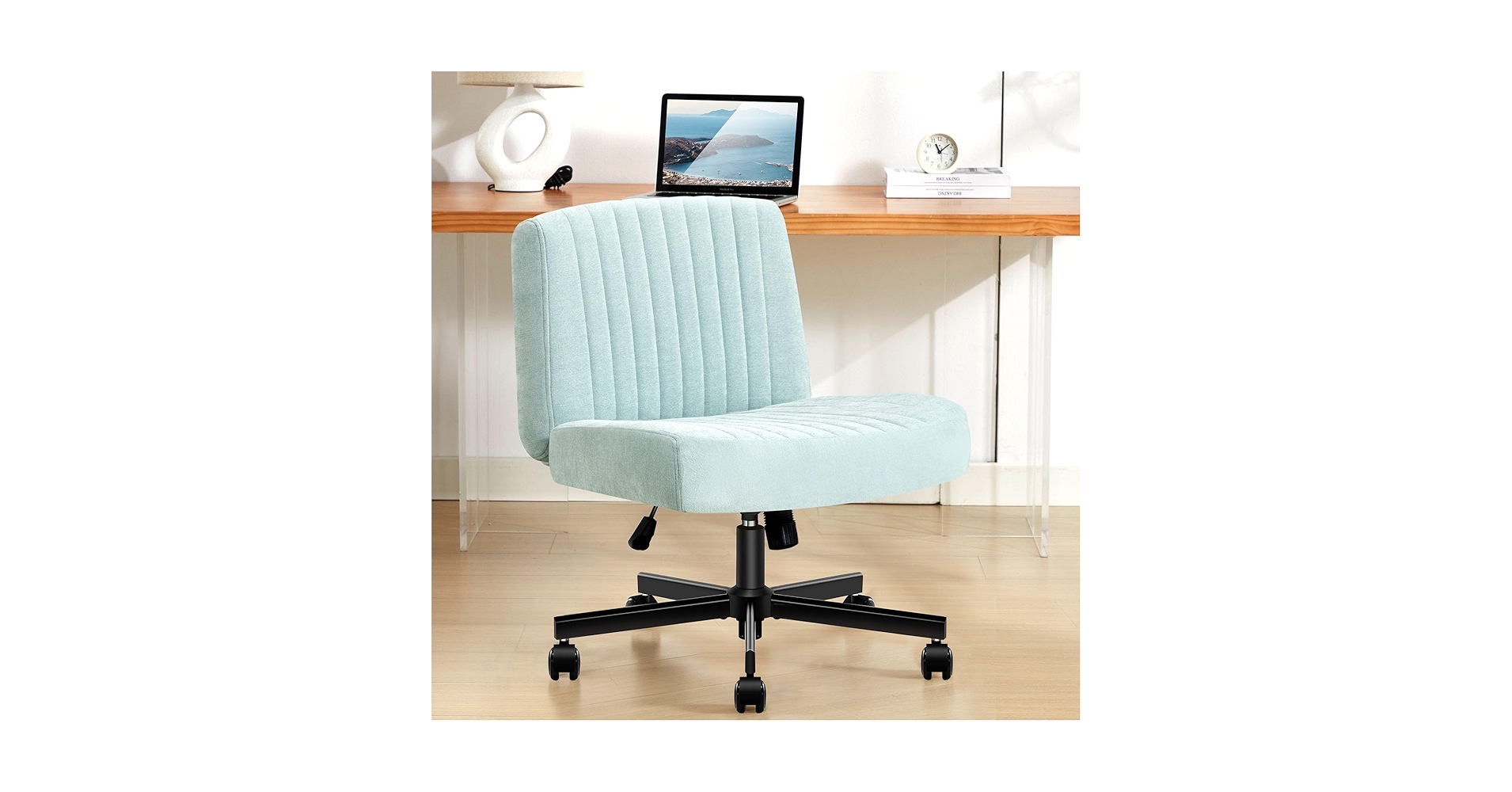 Amazon.com: TUKAKA Criss Cross Chair with Wheels,Thick