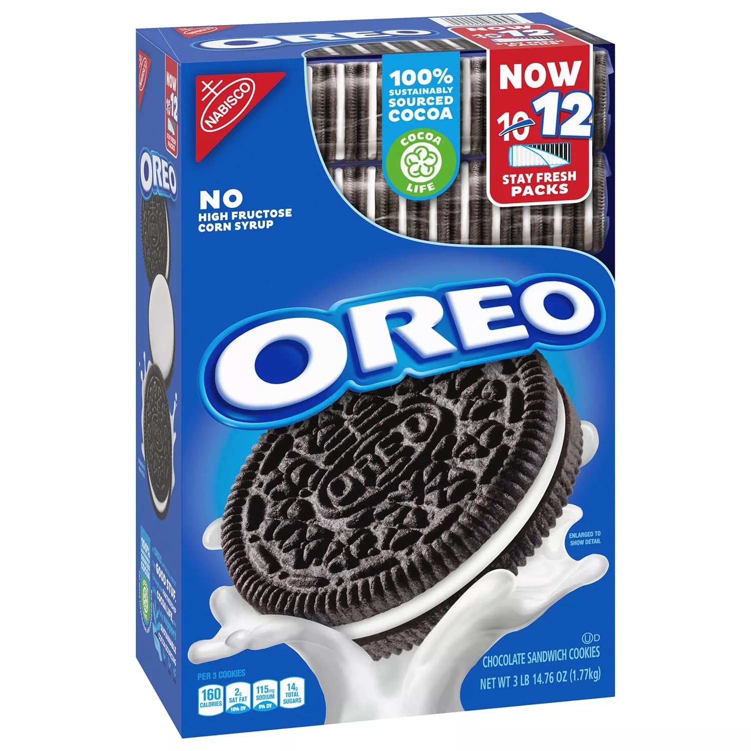 Amazon.com: OREO Chocolate Sandwich Cookies (62.76 oz., 12 pk