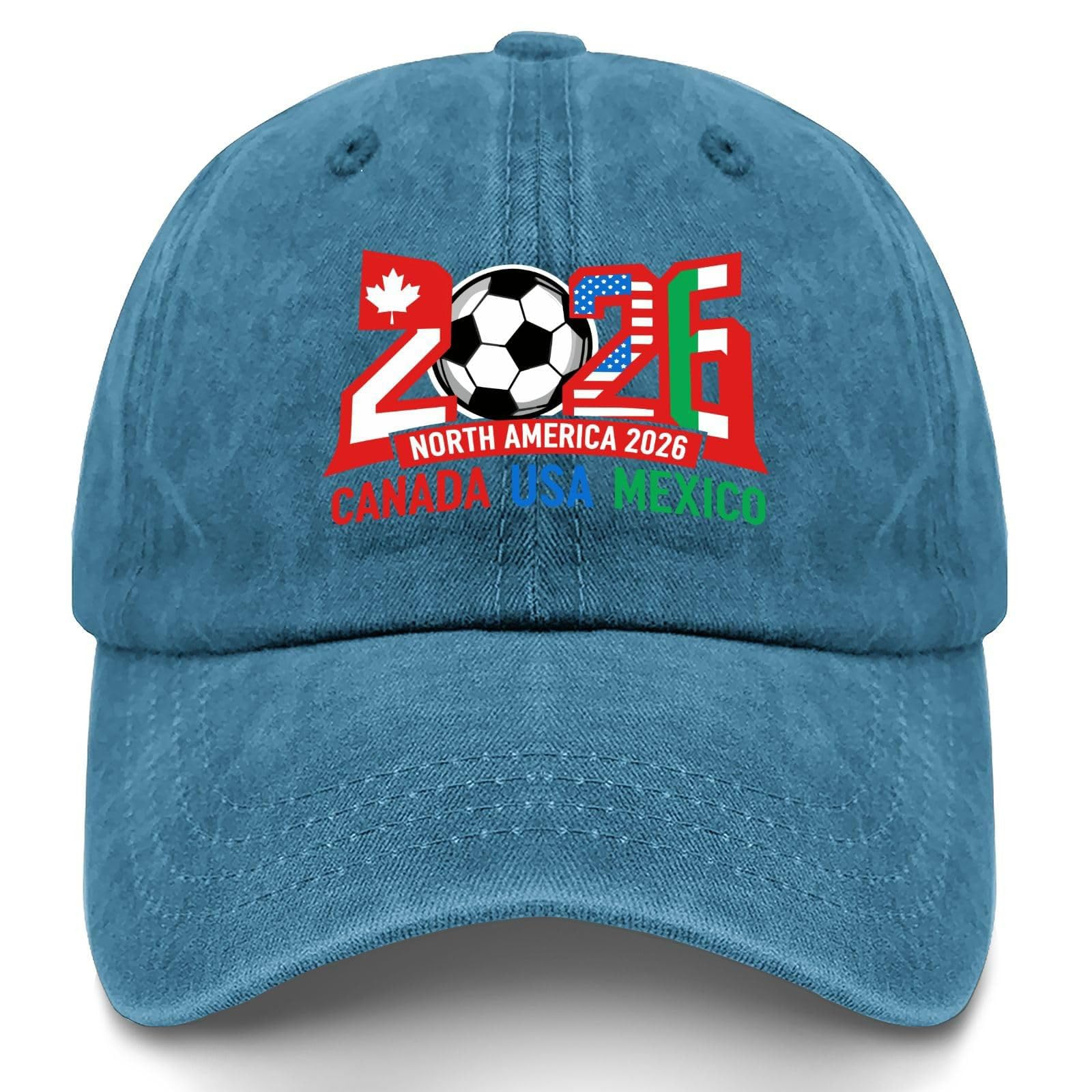 2026 Cup Hat, USA Canada Mexico World Cup Soccer Cap, Host Country Soccer Football Cap, Cotton Baseball Hat for Men Women — view 7