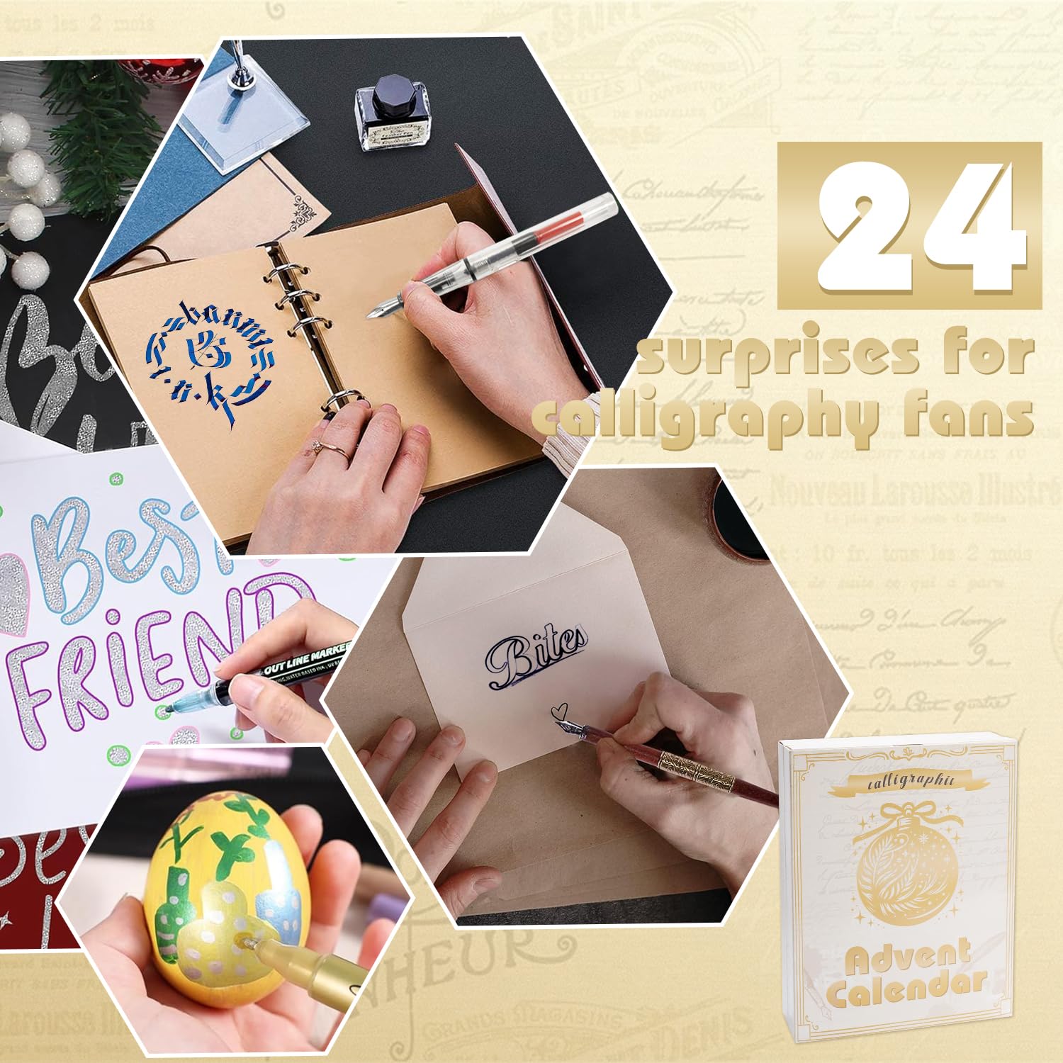 Stationery Adventskalender 2025 - 24 Creatieve Verrassingen