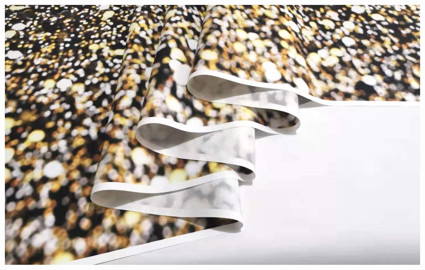 WOLADA 8x6FT Gold Backdrop Glitter Backdrop Gold Spots Bokeh Backdrop