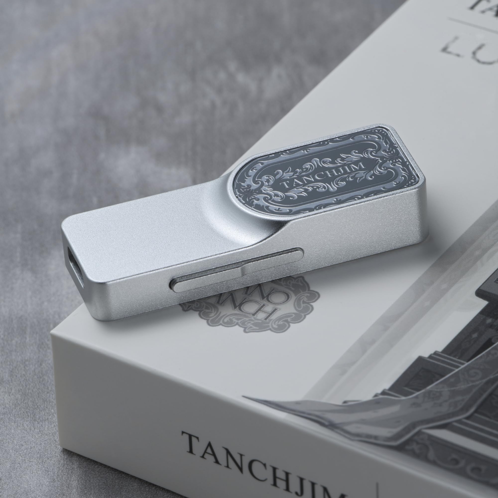 TANCHJIM Luna Portable USB DAC AMP, Headphone Amplifier with Dual 3.5mm and 4.4mm Outputs for Sound Clarity (Luna at)
