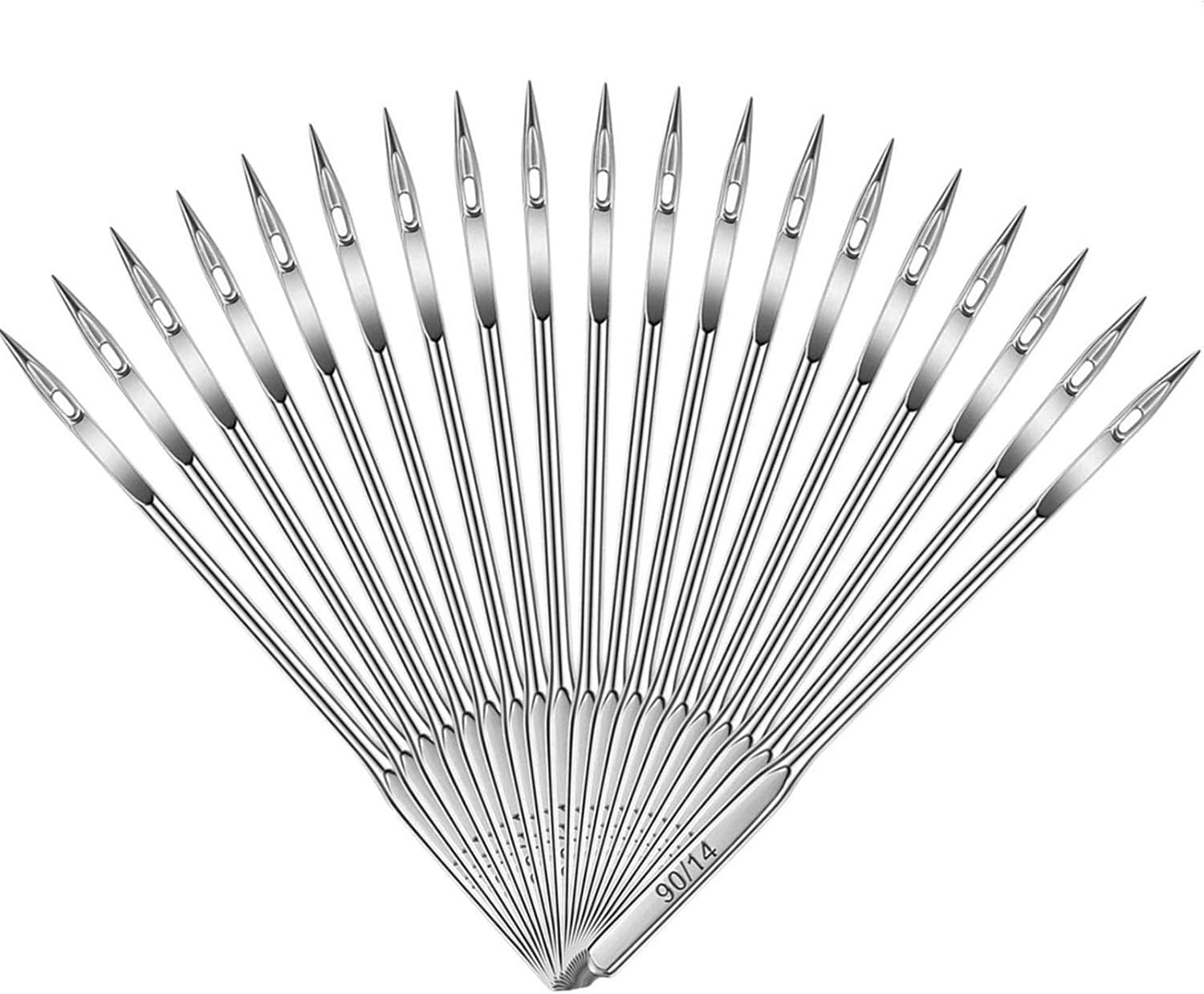 Heavy Duty Sewing Machine Needles, 70 Count Universal Regular Point for Sewing Machines