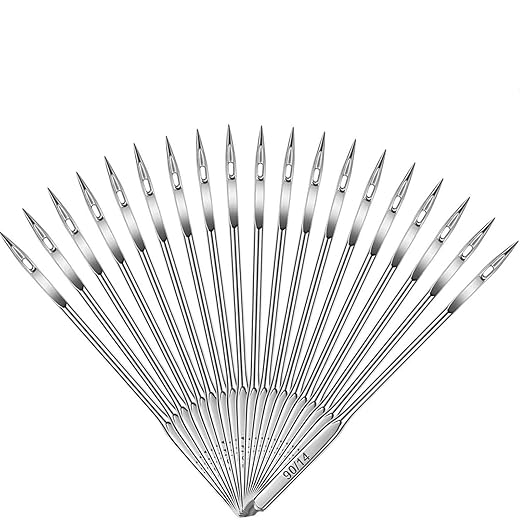 Heavy Duty Sewing Machine Needles, 70 Count Universal Regular Point for Sewing Machines