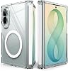Funda Ringke para Samsung Galaxy Z Fold 8 [Fusion Flap magnética transparente] | Compatible con MagSafe, protección de bisagra mejorada con diseño de plegado suave, parte trasera de PC resistente y marco flexible de TPU 1