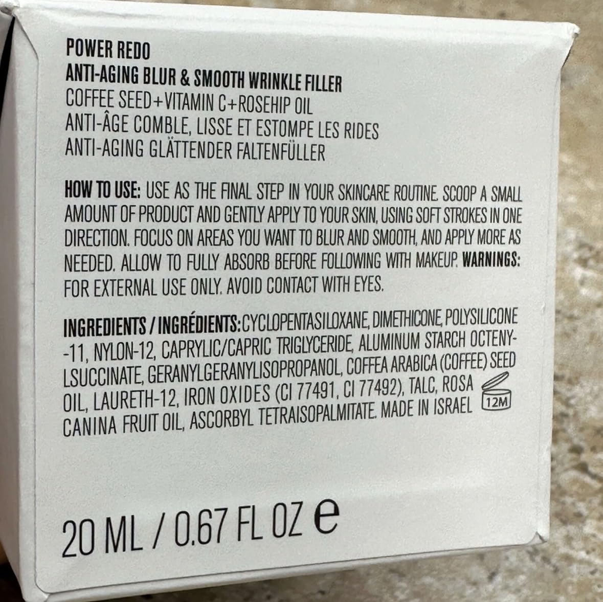 Amazon.com: IL MAKIAGE SKIN Power Redo Anti-Aging Blur & Smooth