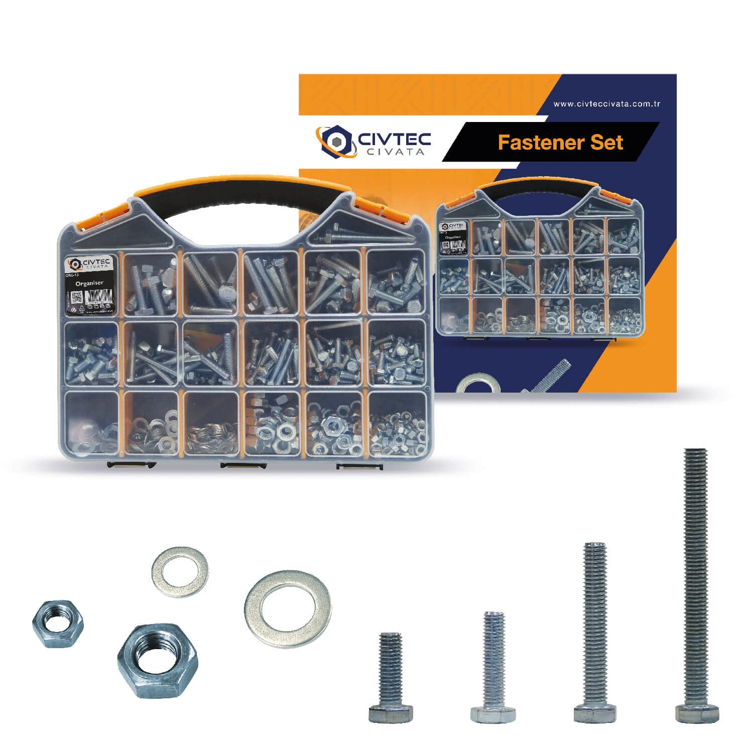 Bulloni E Dadi 520 Pezzi Kit Viti Di E Rondelle, M3 M4 M5 Viti - Foto 8