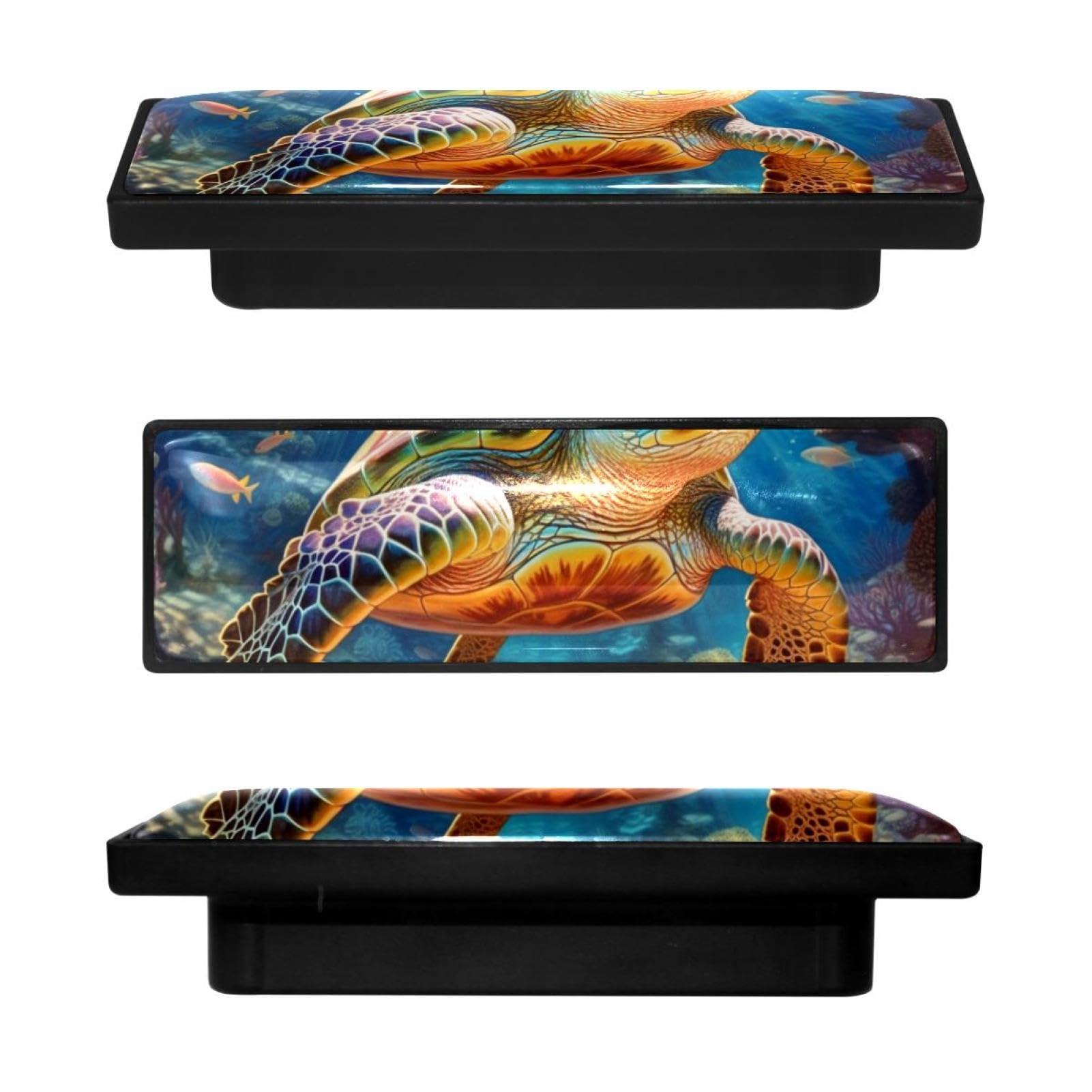 Boutons de placard Seaworld colorés pour relooker la chambre et la cuisine