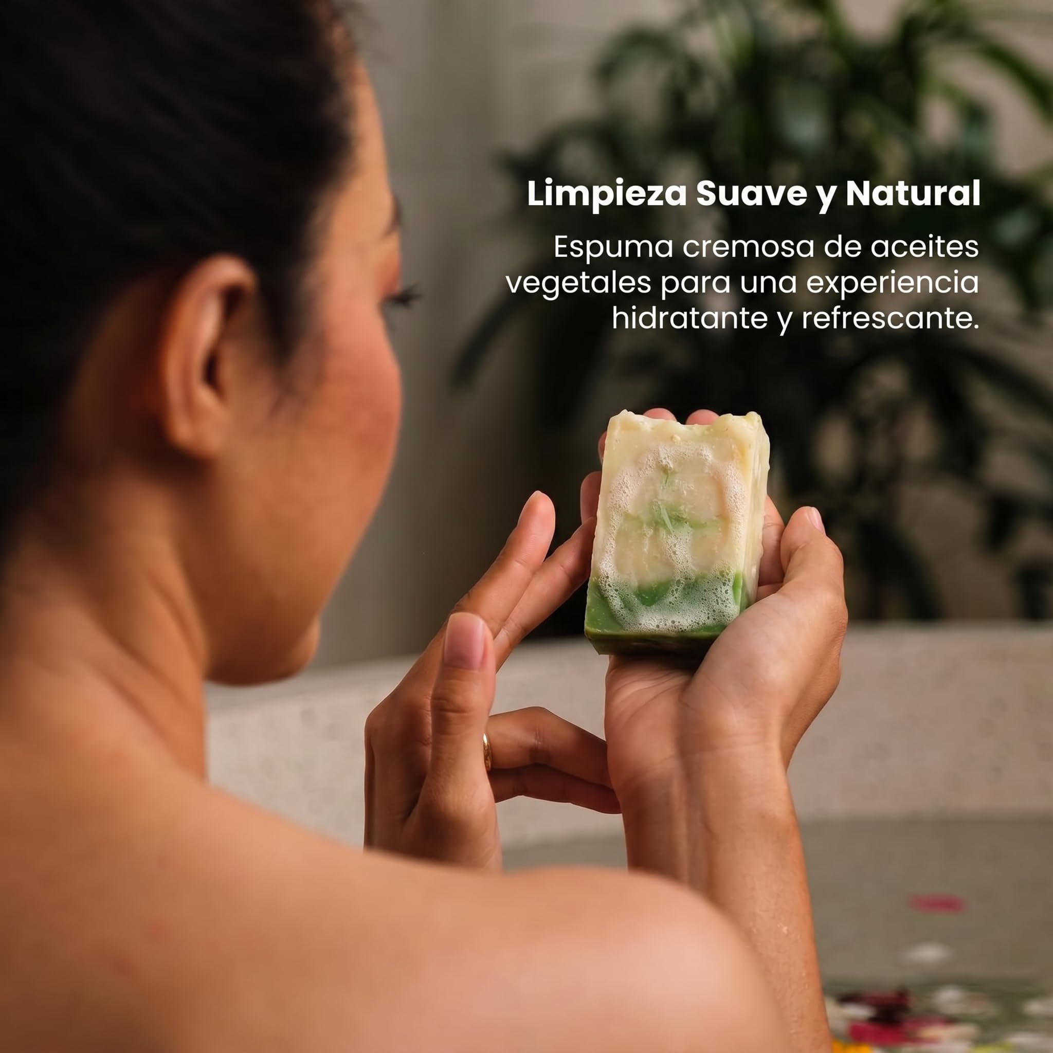 Pack Regalo Jabones Naturales Artesanales, 6 Unidades x 100gr, Barra Hidratante, con Rosa Mosqueta, Argán, Caléndula, Aloe Vera, Papaya y Aguacate