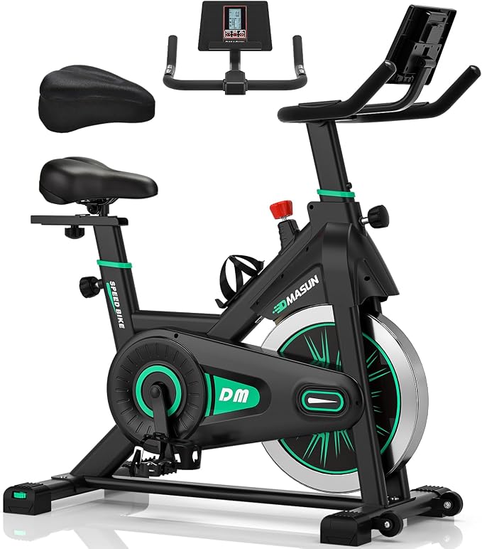 DH FitLife 2026 Cyclette Magnetica Indoor: Silenziosa, Cardio, App Compatibile E Manubrio Regolabile, Certificata TÜV