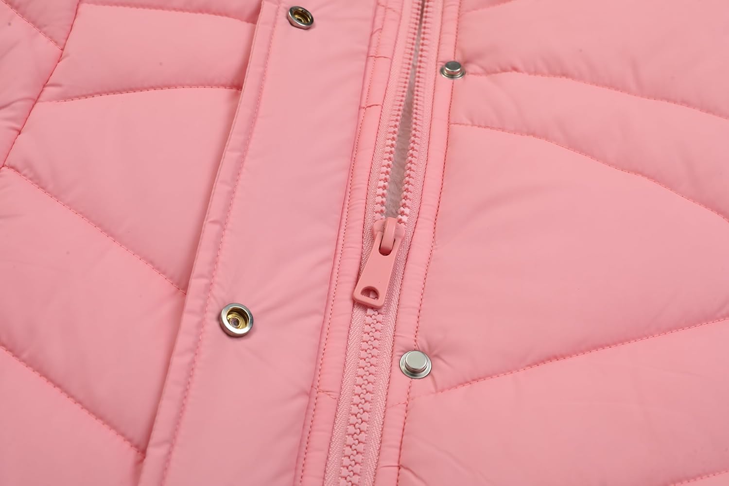 Girl's Winter Coat Hooded Long Parka, Kids Down Outerwear Jacket with Elegant Double-Closure Design - Image 6