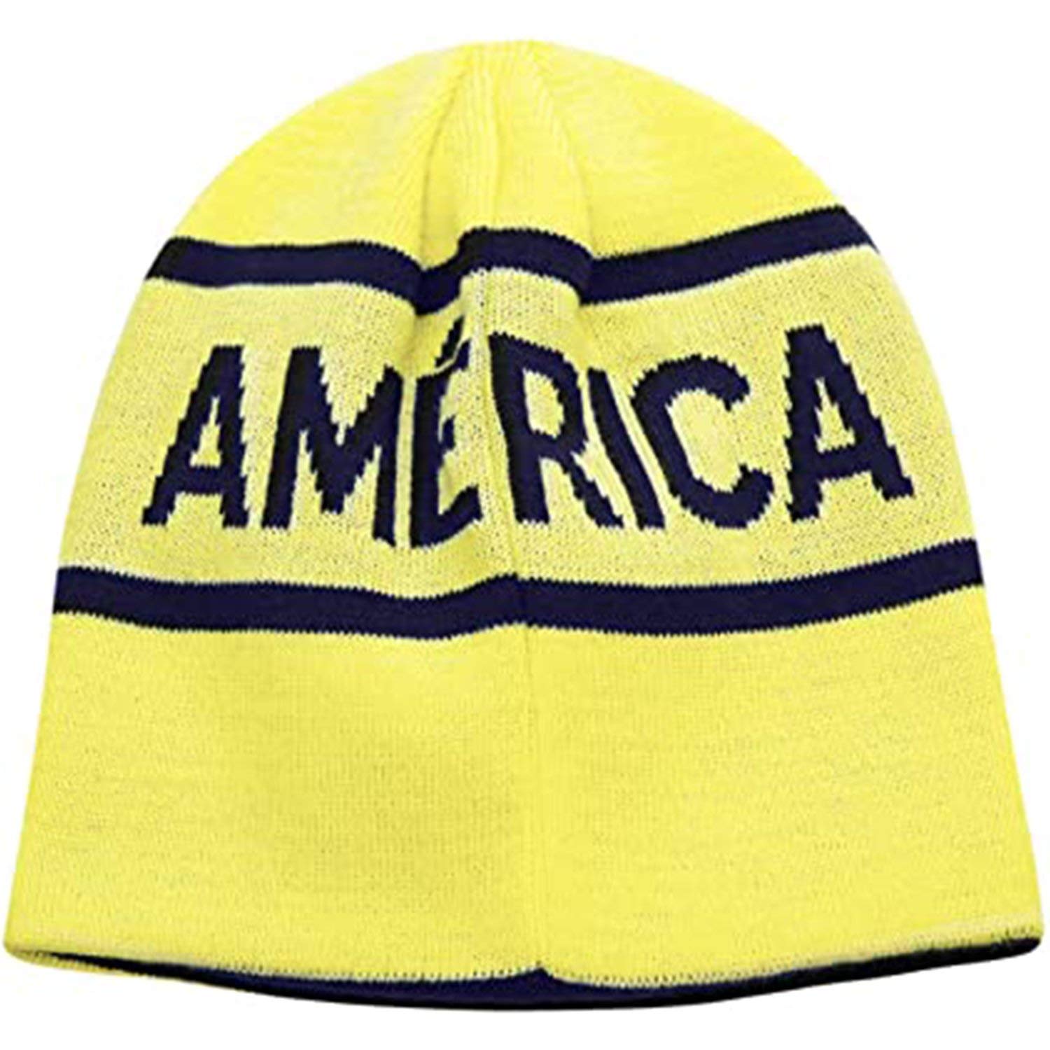 Icon Sports Unisex Adult Knit Warm Hat Mexicana De Fútbol Asociación Casual Active Sports Soccer Reversible Acrylic Beanie (CA46BN, One Size)