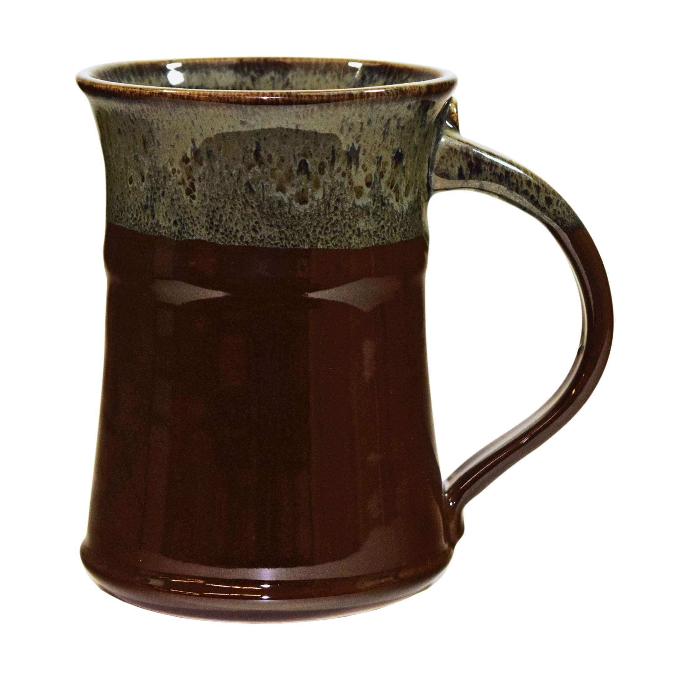 Clay in MotionHandmade Ceramic Large Mug 20oz - Mocha