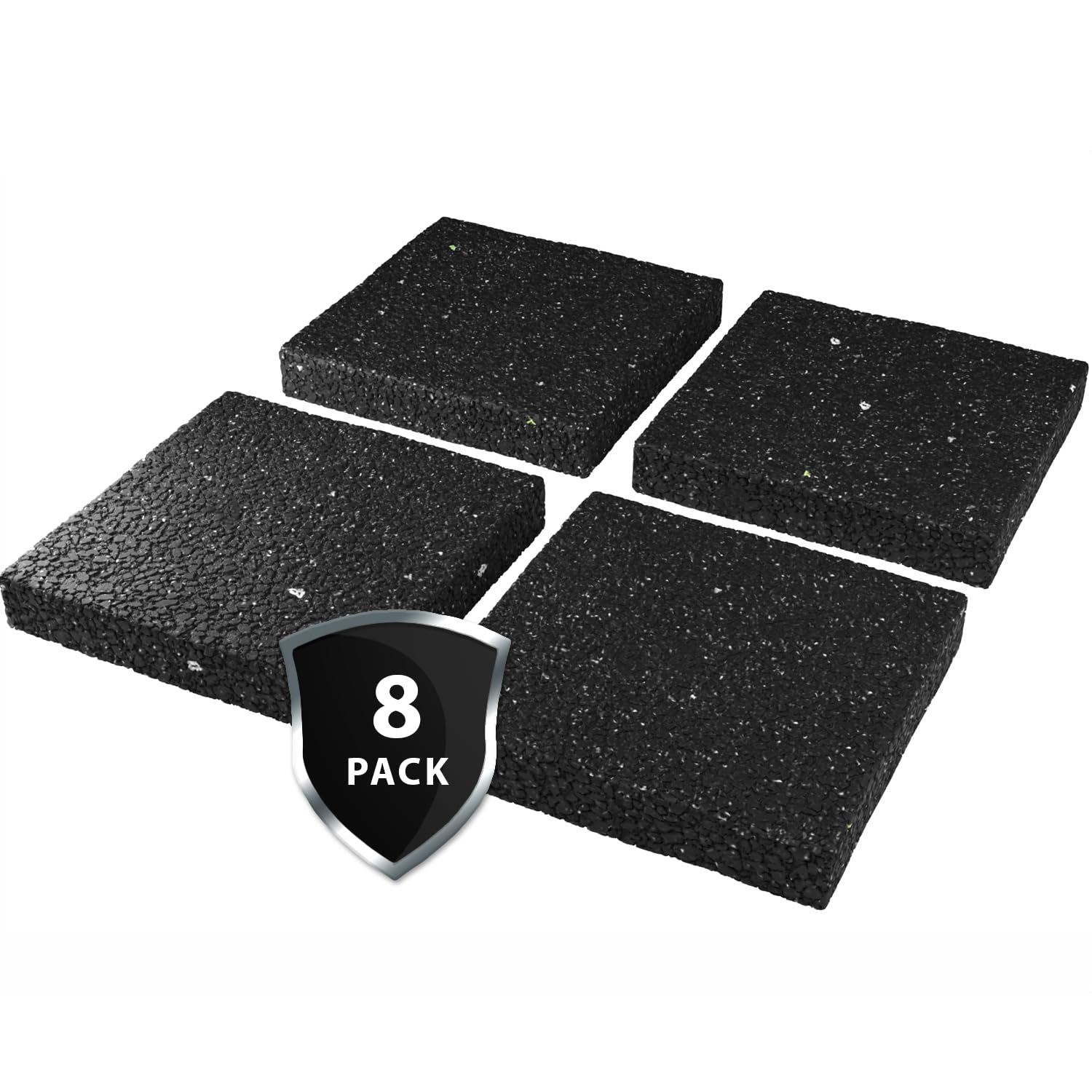 8 piezas de lavadoras XXL almohadillas de goma amortiguadores antivibración mango seguro para muebles y armarios de secadora - con alfombrilla de lavadora 9 x 9 x 1,5 cm