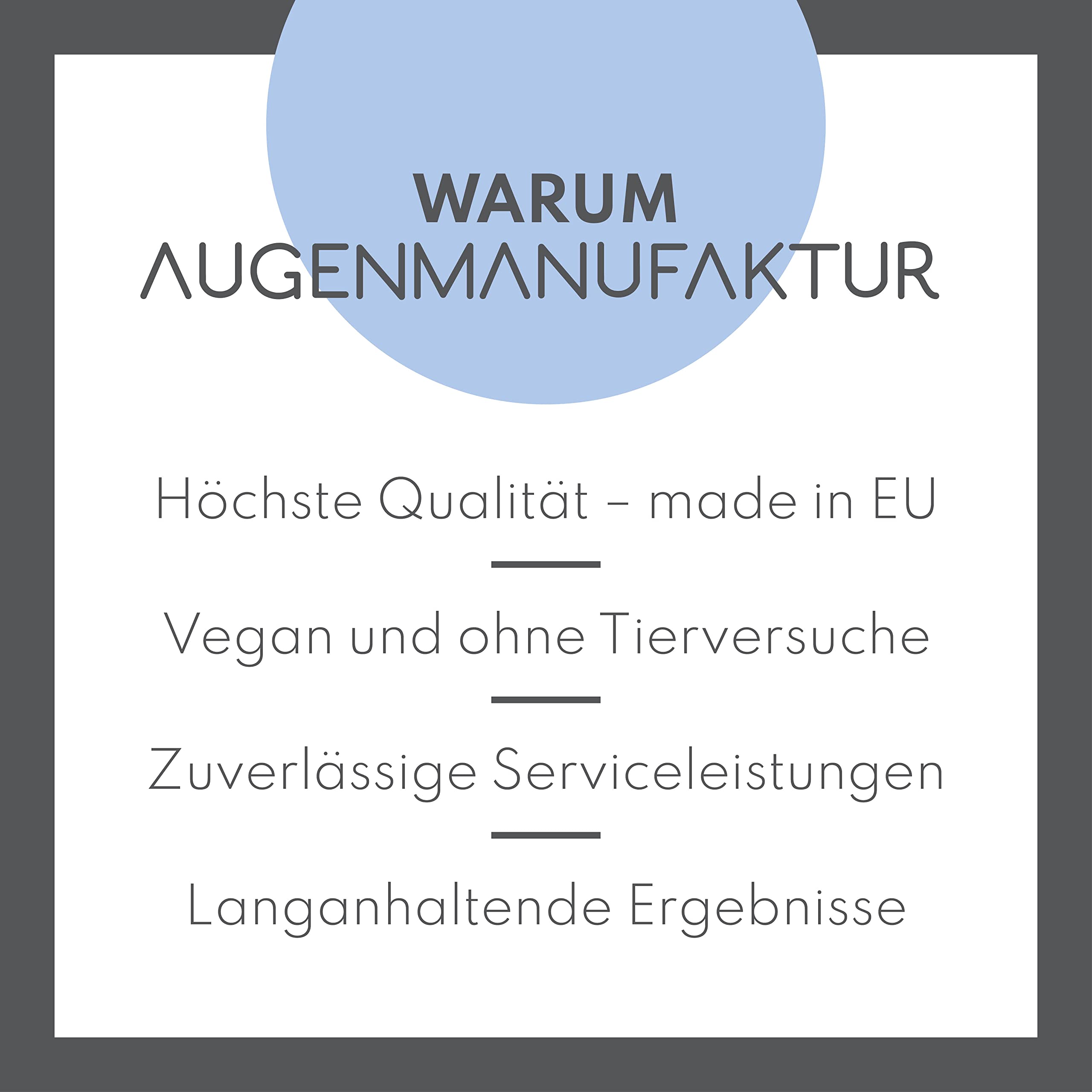Augenmanufaktur Pad per ciglia in silicone – Lashlift Pads – Complemento ottimale per cuscinetti in silicone elastici e riutilizzabili, 4 cuscinetti per set per trattamenti perfetti per ciglia o