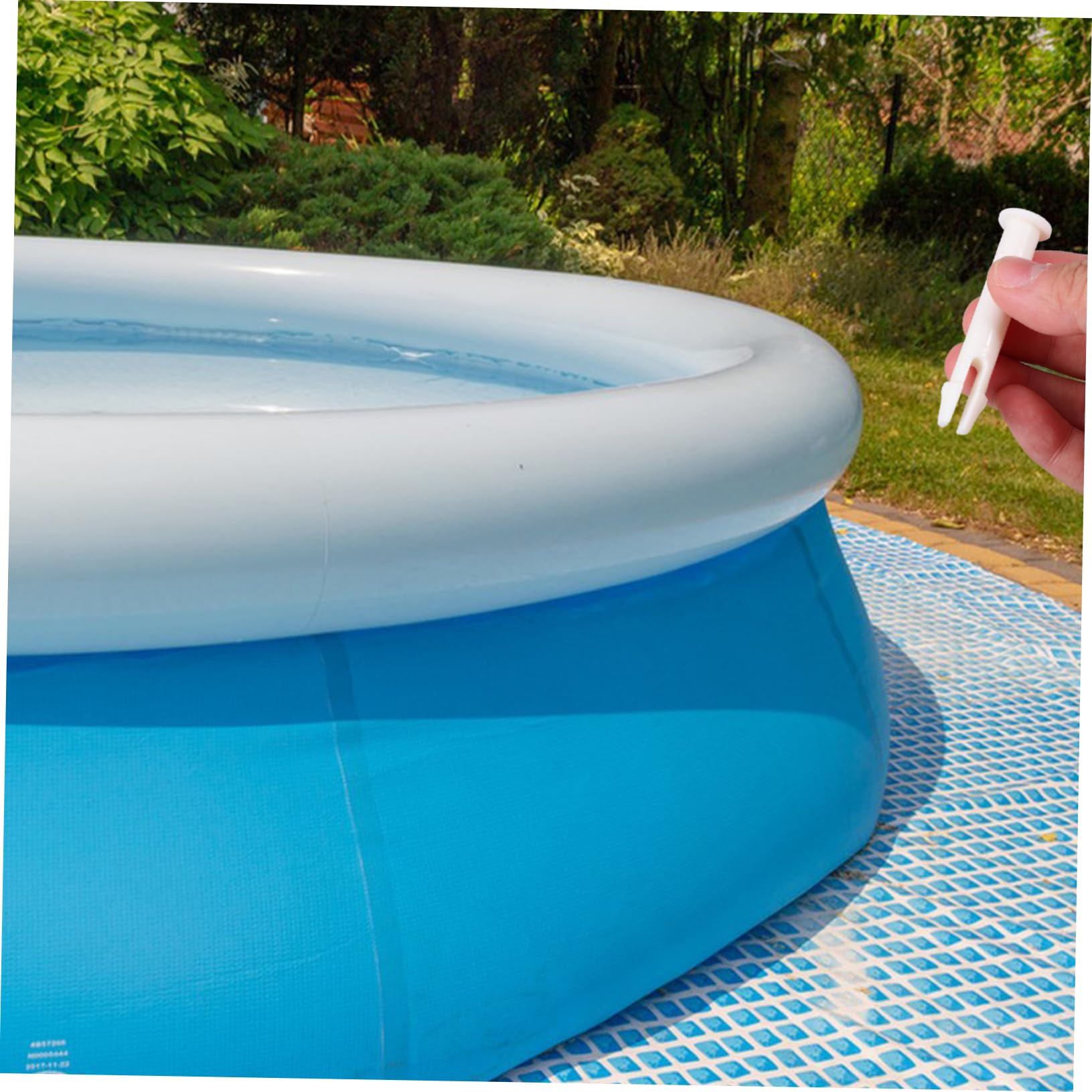 SUPVOX 60piezas Pasadores De Bloqueo para Mango De Limpieza De Piscina Accesorios para Skimmer y Cepillos Instalación Acuáticos