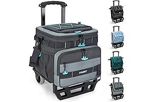 TOURIT Collapsible 48-Can Medium Cooler with Wheels