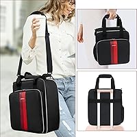 Vista 6 de Bolsa de viaje para cafetera, compatible con Keurig K-Mini, funda de transporte para cafetera de una sola porción compatible con K-Mini Plus