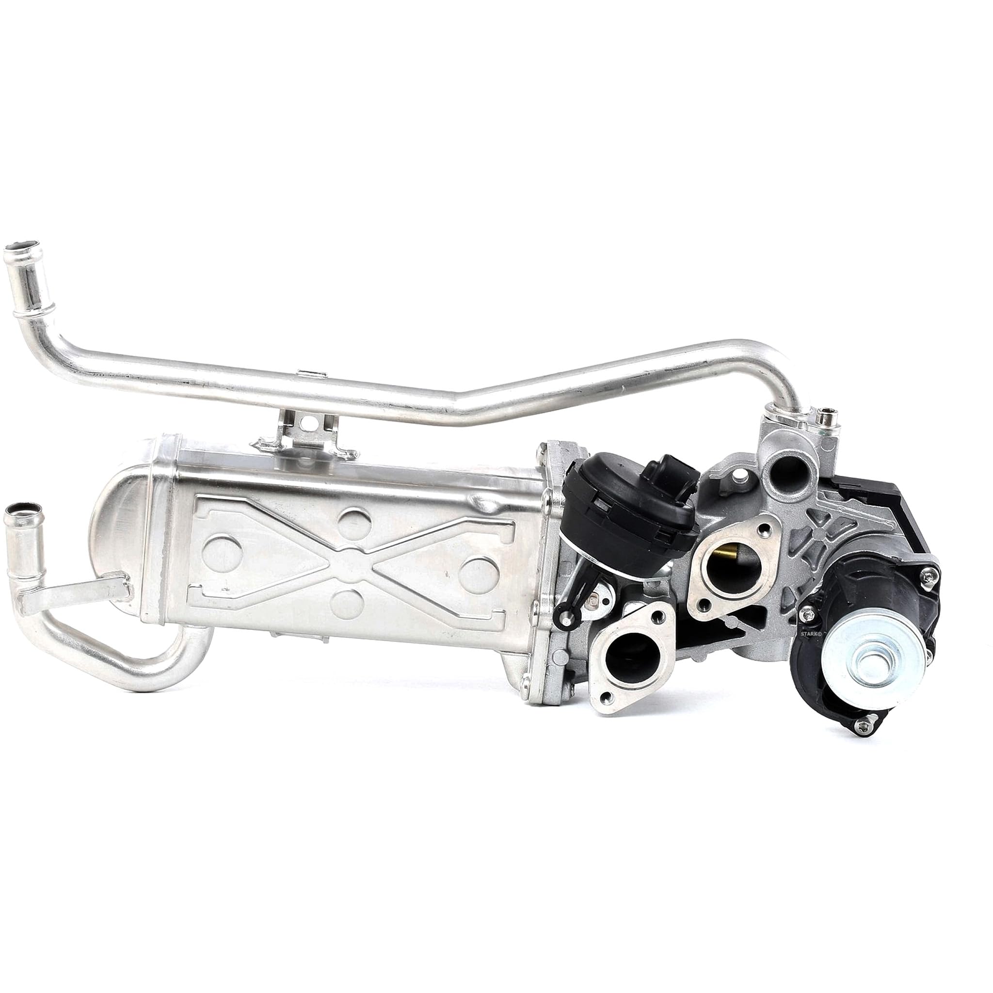 STARK SKEGM-4810001 Module-EGR électrique avec joint d'étanchéite avec radiateur-EGR avec joints avec vanne EGR Compatible avec VW Polo V 3/5 portes 6R1, 6C1